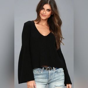 Free People Damsel Bell Sleeve - S